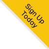 A yellow and green sign with the words " sign up today ".